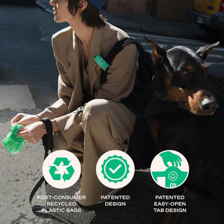 Premium Dog Poop Bags - 20 Rolls / 300 Bags