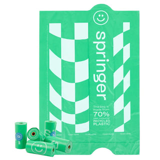 Premium Dog Poop Bags - 8 Rolls / 120 Bags