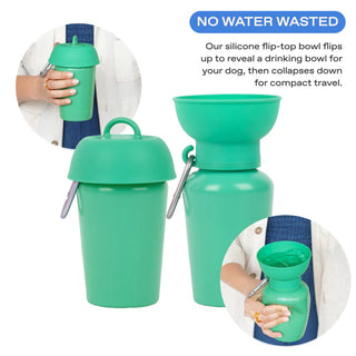Flip Dog Travel Water Bottle