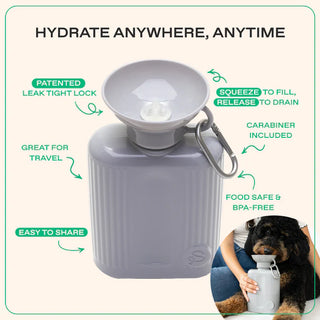 Growler Dog Travel Bottle